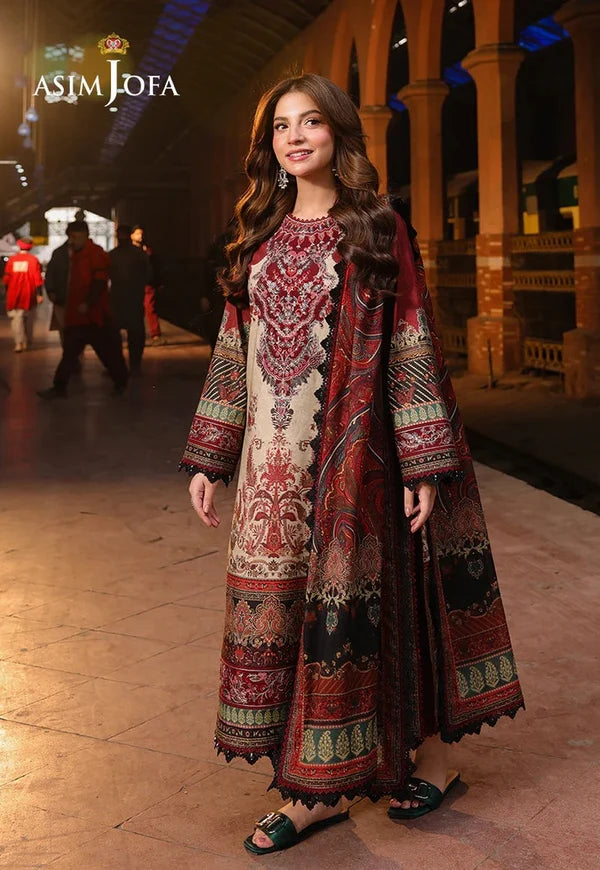 Sapphire D-381 Lawn Printed 3pc
