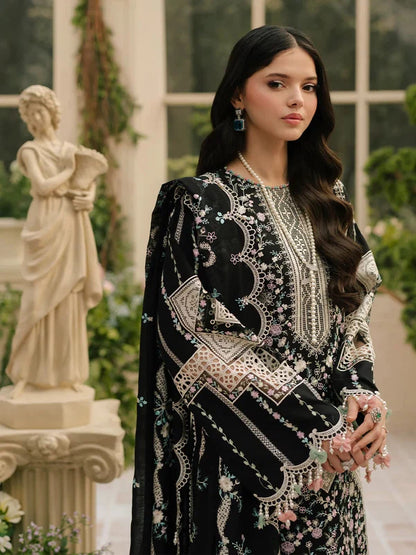 Bin Ilyas BI-006 Embroidered Lawn 3pc