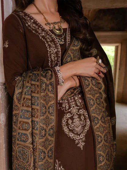Eid Collection COCO-223 Dhanak Embroidered 3Pc