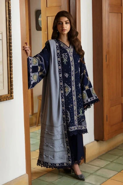 Eid Collection COCO-234 Dhanak Embroidered 3Pc