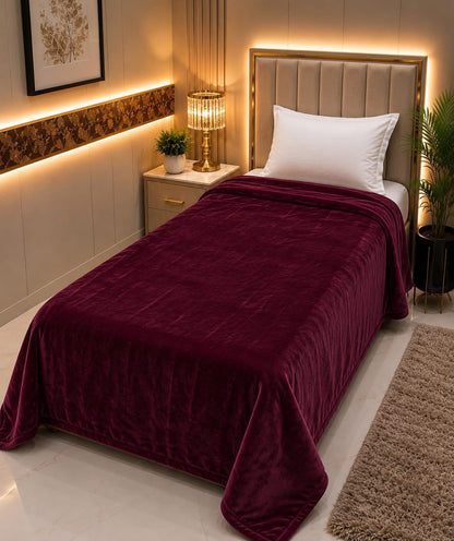 Premium Soft Fleece Fabric AC Blanket