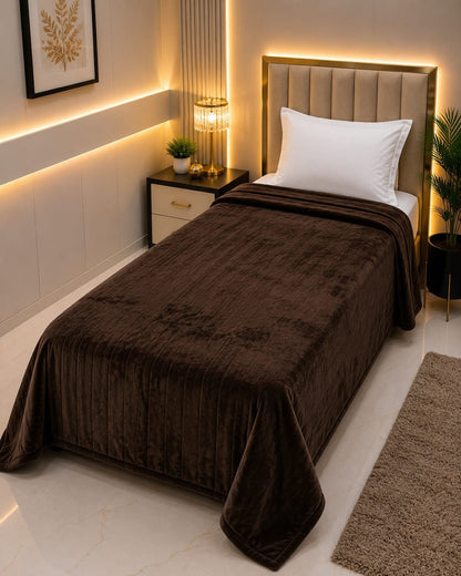 Premium Soft Fleece Fabric AC Blanket