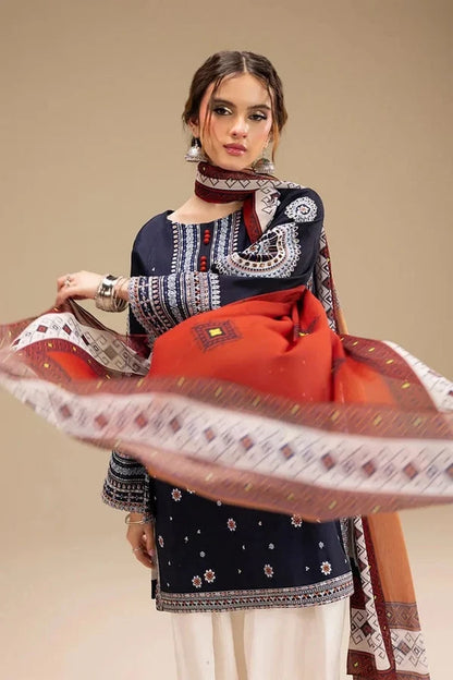 Sapphire SP-934 Embroidered Dhanak 3pc